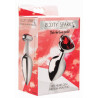 Plug bijou Heart Gem Rouge 7 x 3.4 cm