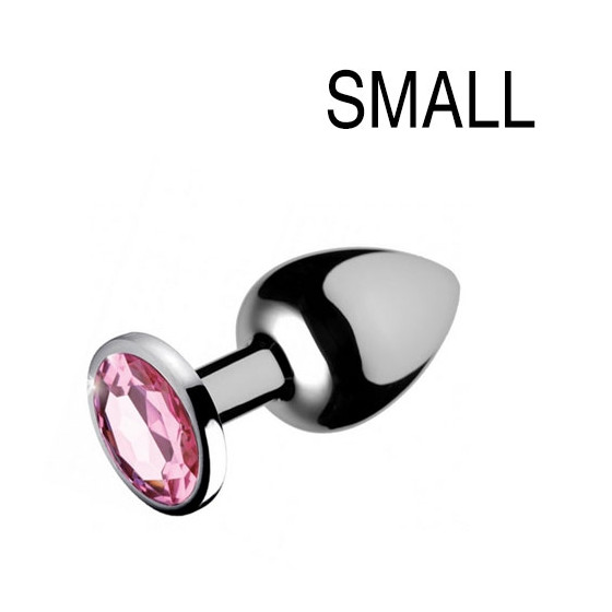 Plug bijou Gem Rose 6.5 x 2.7 cm