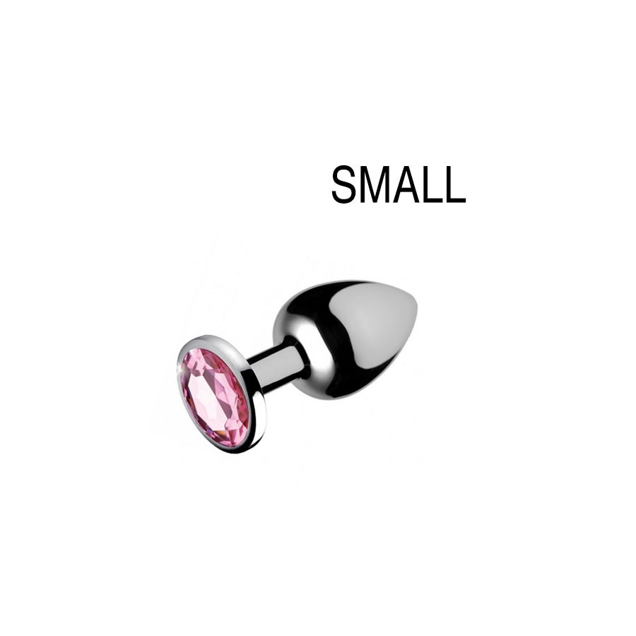 Plug bijou Gem Rose 6.5 x 2.7 cm Plug bijou Gem Rose 6.5 x 2.7 cm