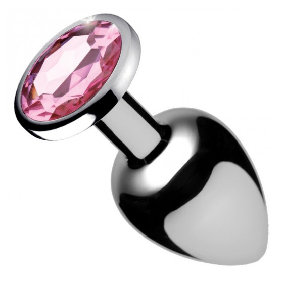 Plug bijou Gem Rose 8 x 4 cm
