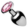 Plug bijou Gem Rose 8 x 4 cm