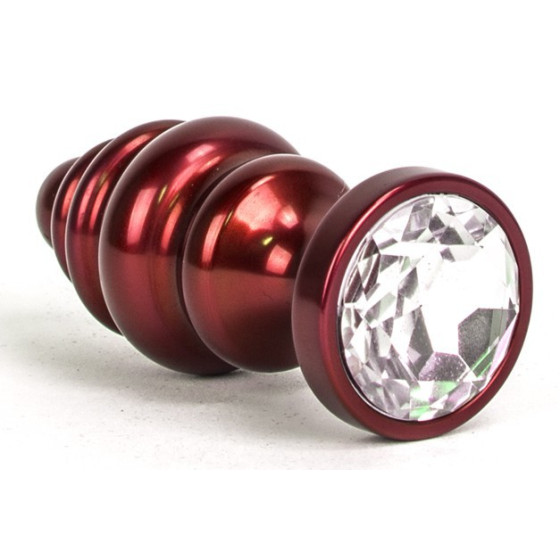 Bijou Anal Alloy 6.5 x 3 cm Rouge