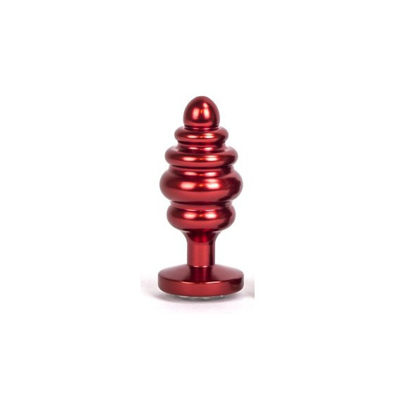 Bijou Anal Alloy 6.5 x 3 cm Rouge
