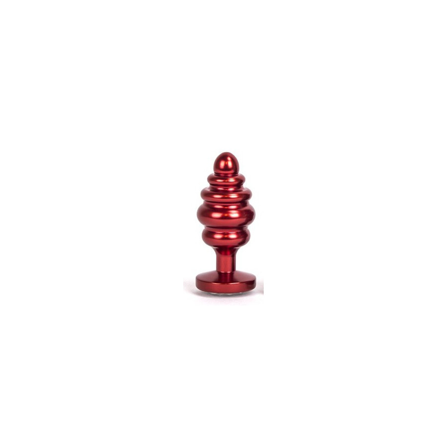Bijou Anal Alloy 6.5 x 3 cm Rouge