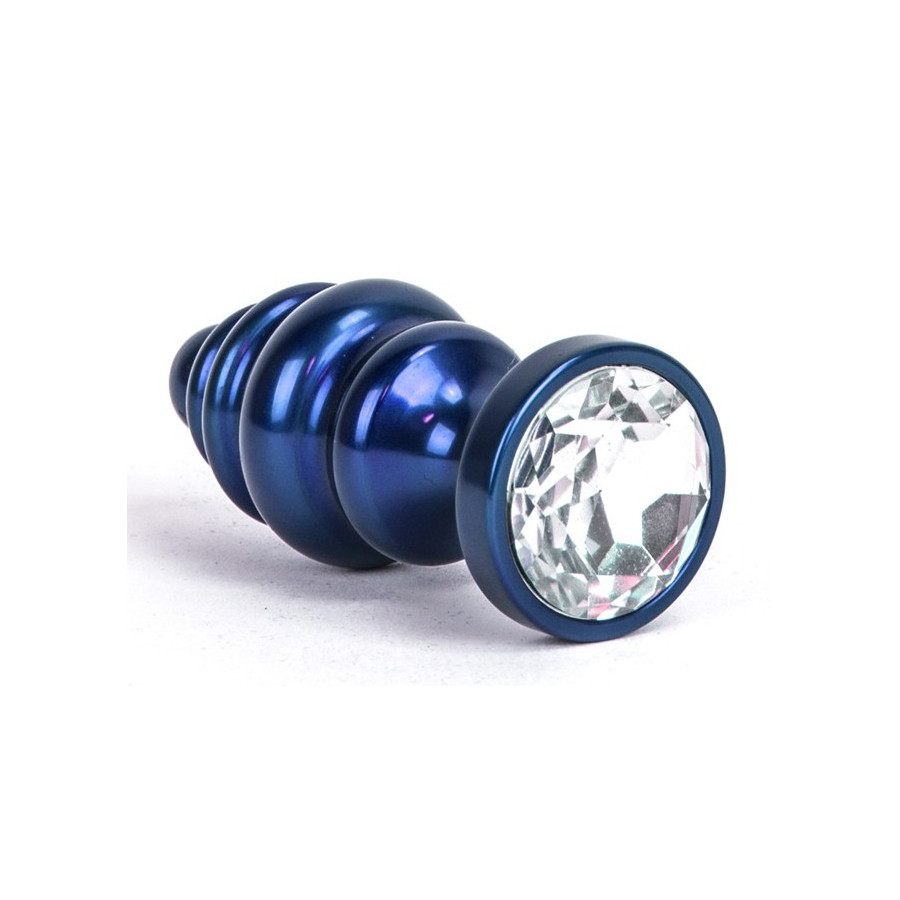 Bijou anal Alloy 6.5 x 3 cm Bleu Bijou anal Alloy 6.5 x 3 cm Bleu