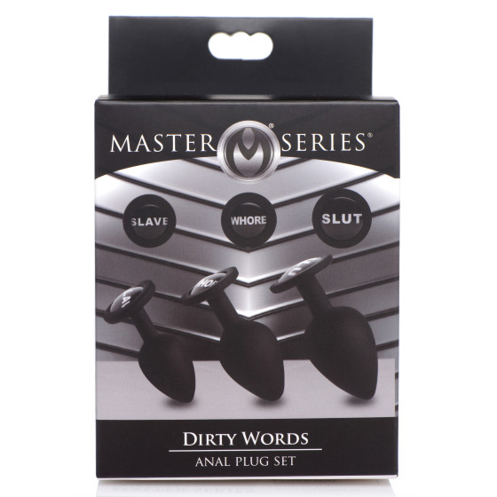 Kit de 3 plugs Dirty Words