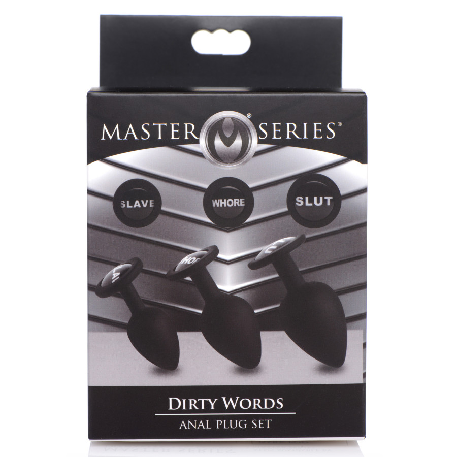 Kit de 3 plugs Dirty Words