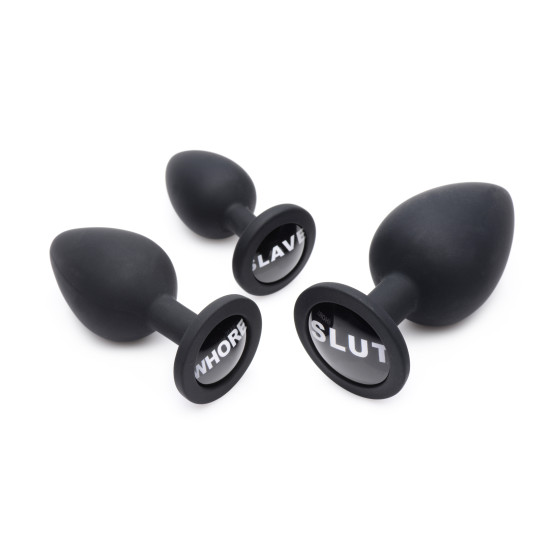 Kit de 3 plugs Dirty Words
