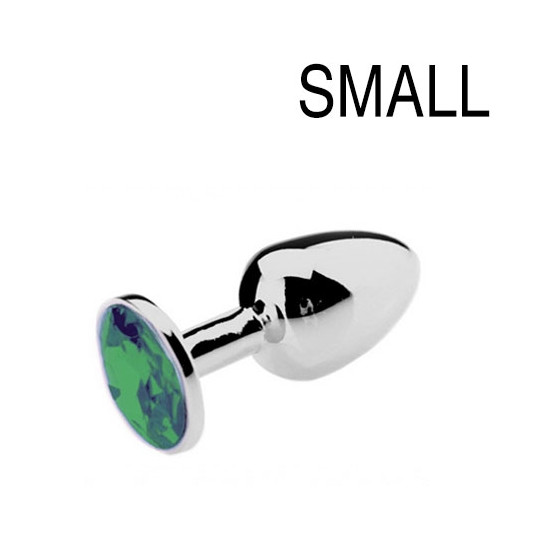 Plug Bijou Vert 6 x 2.7 cm