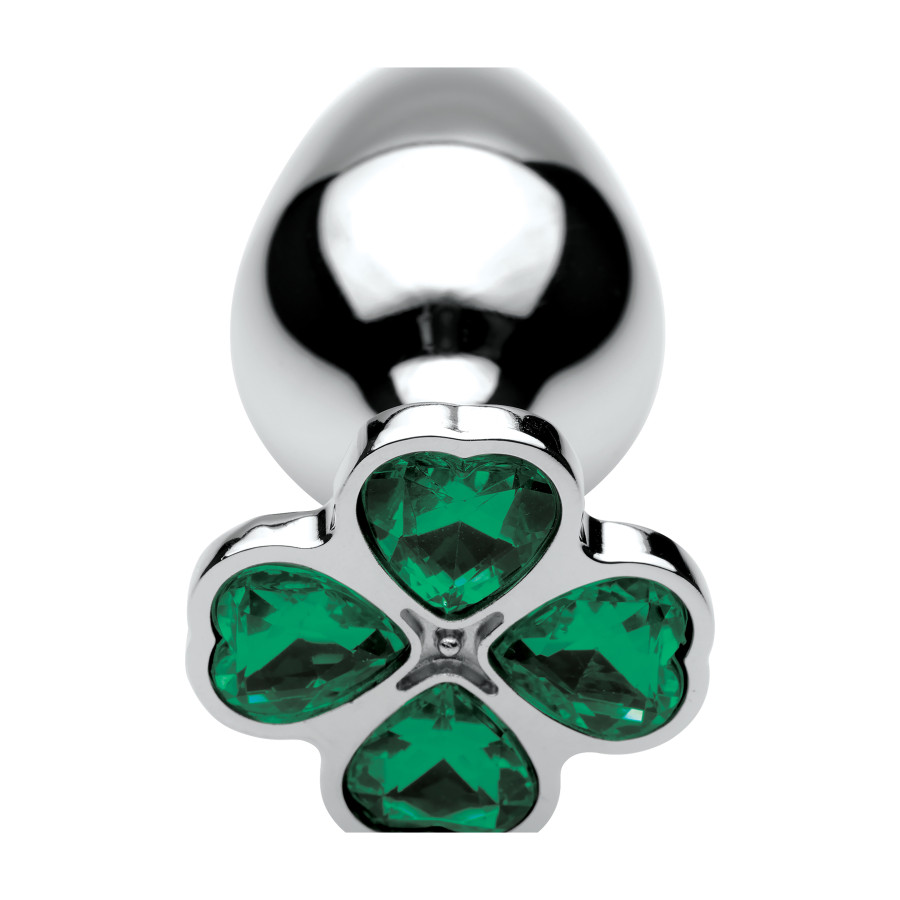 Plug bijou Lucky Gem Trèfle 9 x 4 cm