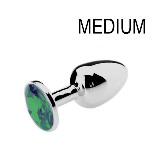 Plug bijou Vert 7 x 3.4 cm