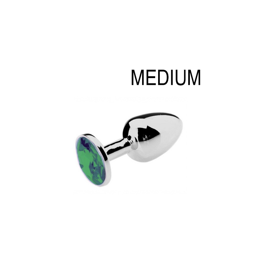 Plug bijou Vert 7 x 3.4 cm