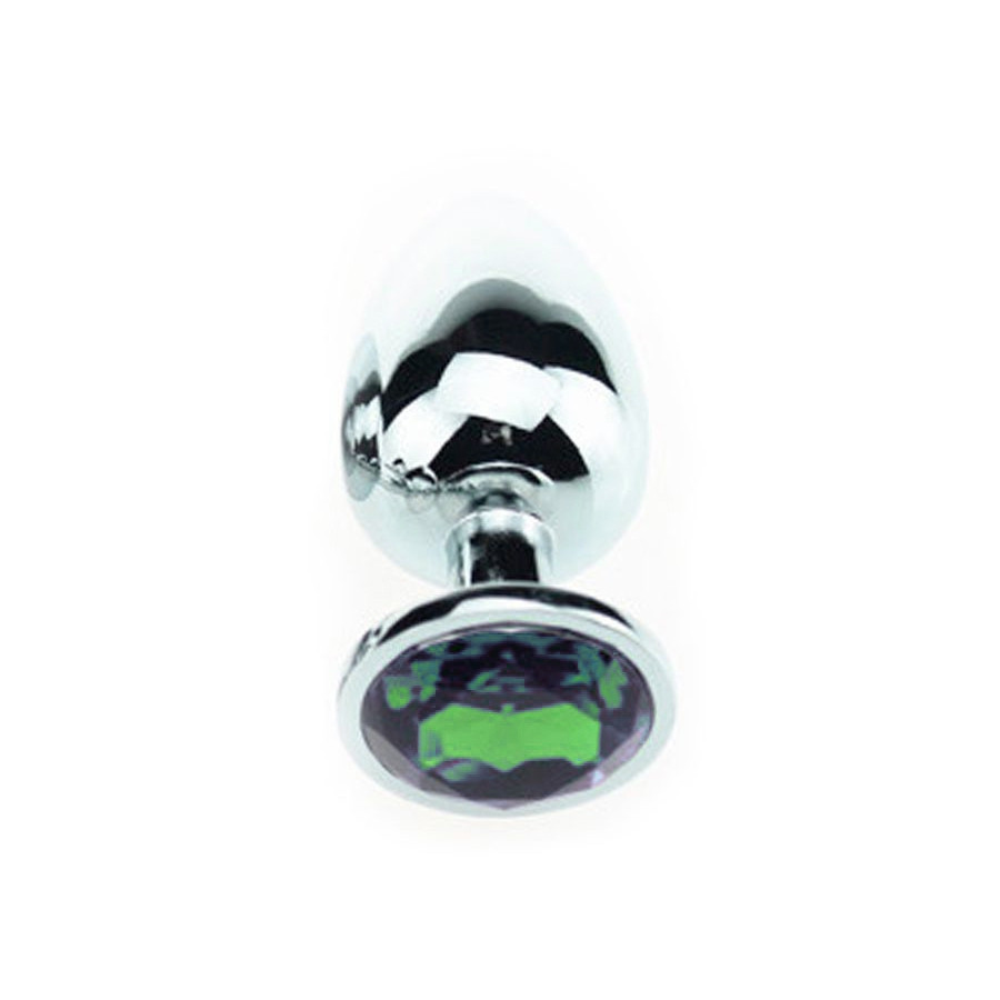 Plug Bijou Vert 8 x 4 cm