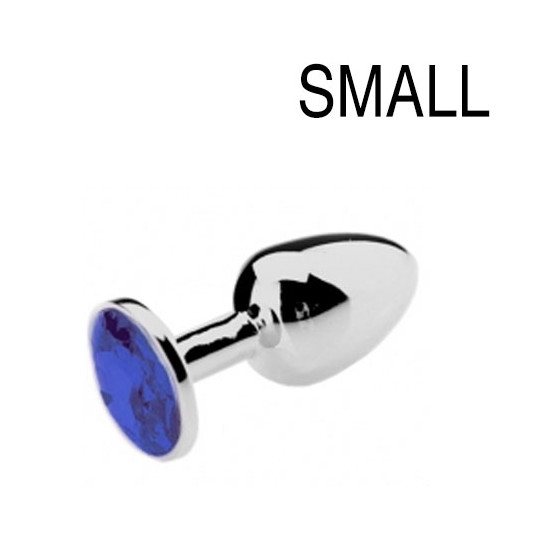 Plug bijou Bleu 6 x 2.7 cm