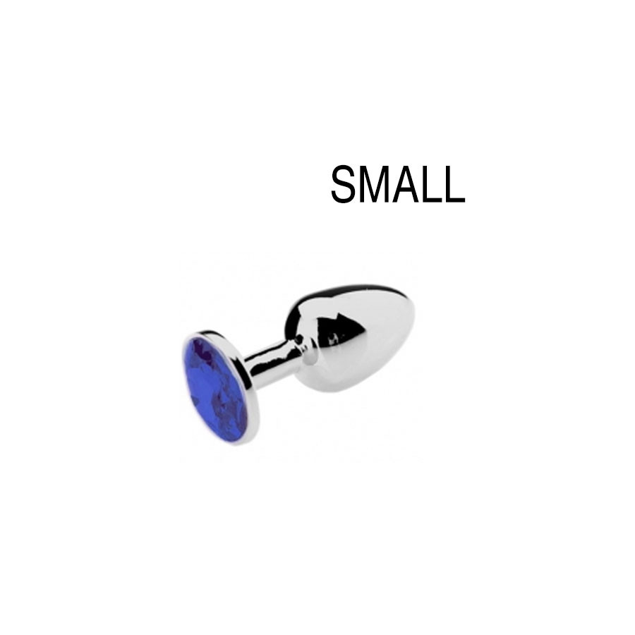 Plug bijou Bleu 6 x 2.7 cm