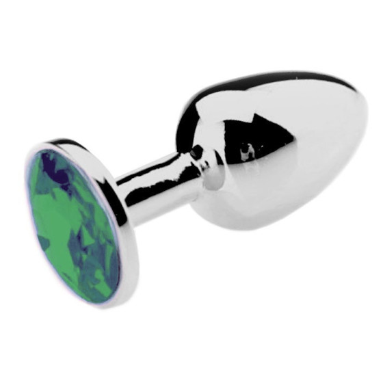 Plug Bijou Vert 8 x 4 cm