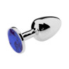 Plug Bijou Bleu 7 x 3.4 cm