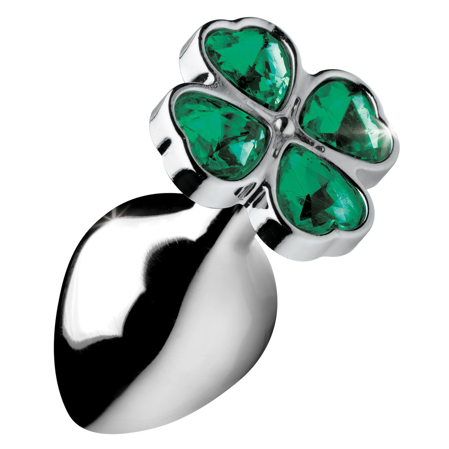 Plug bijou Lucky Gem Trèfle 7.5 x 3.2 cm