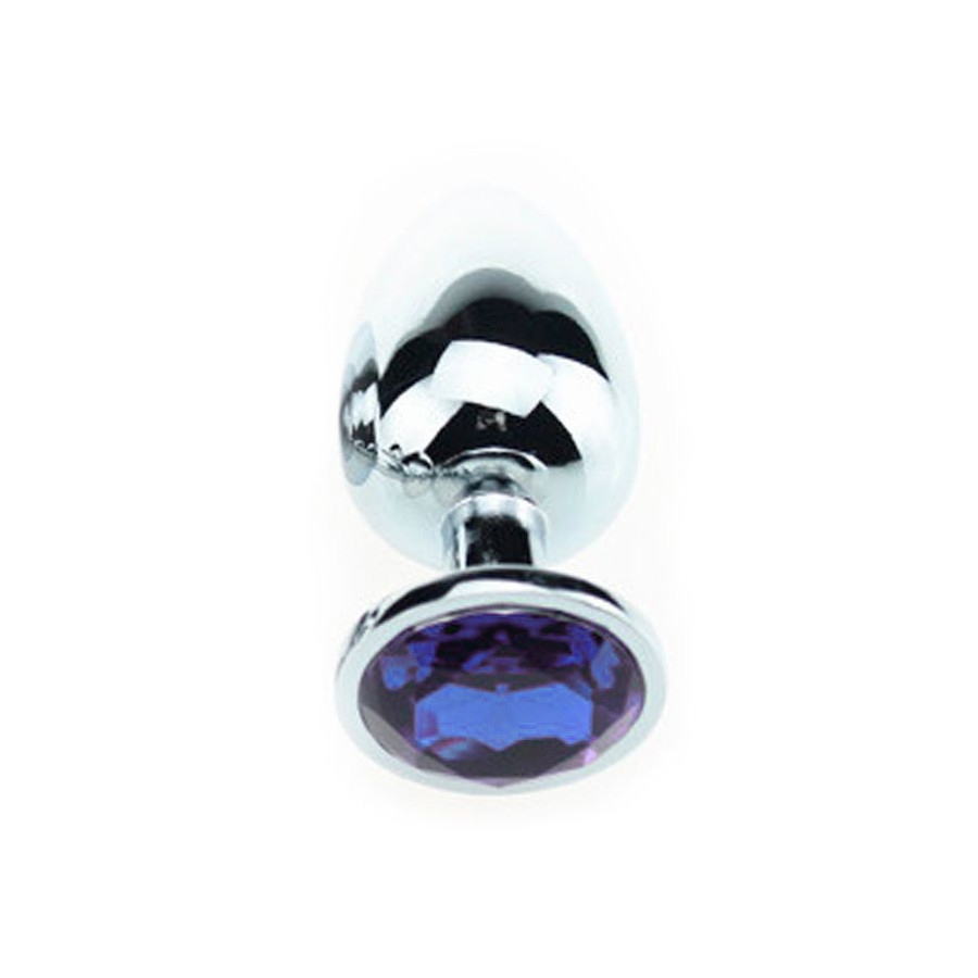 Plug bijou Bleu 8 x 4 cm