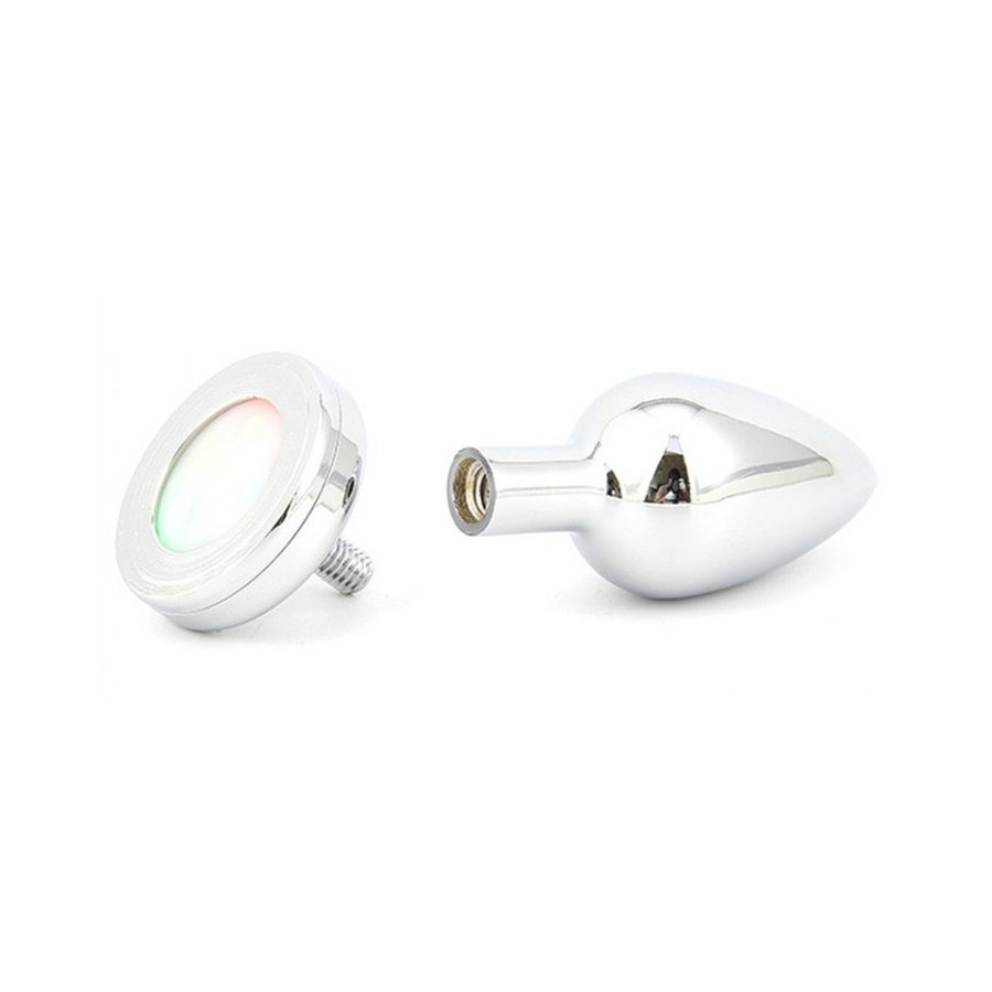 Plug bijou Light Colour M 7.5 x 3.3 cm