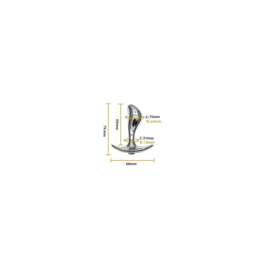 Plug + Bijou Stim point G S 6.5 x 2.4 cm