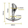 Plug + Bijou Stim point G S 6.5 x 2.4 cm