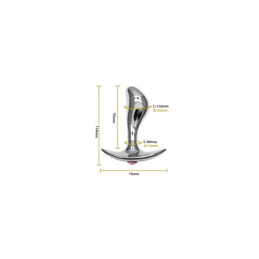 Plug + Bijou Stim Point G L 9.5 x 3.5 cm