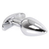 Plug Bijou Anal avec base arrondie Curve 6 x 2.8 cm - Bijou Rose