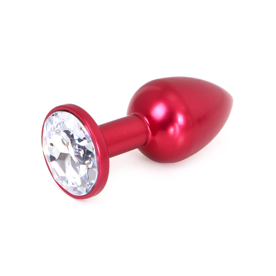 Plug Bijou Anal Alu Gem Light 6 x 2.8 cm Rouge Plug Bijou Anal Alu Gem Light 6 x 2.8 cm Rouge