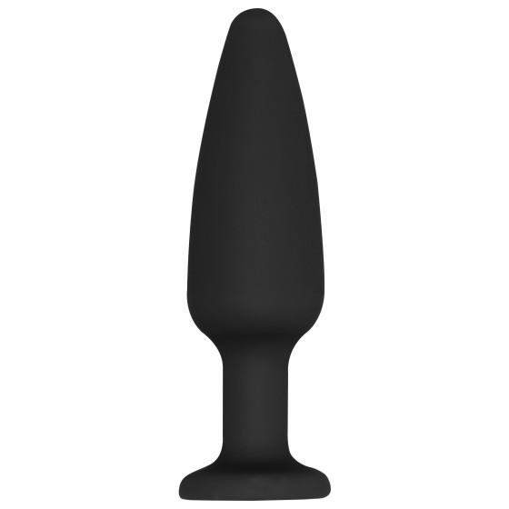 Plug Bijou Silicone Cone Diamond 9 x 3 cm