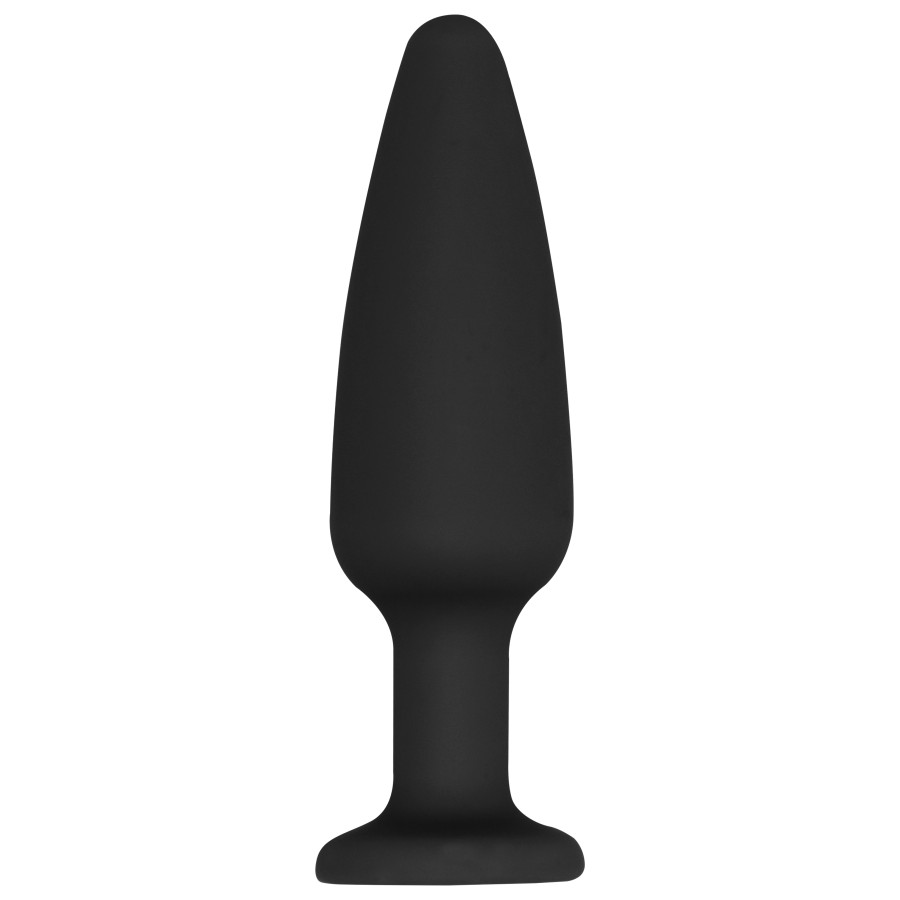 Plug Bijou Silicone Cone Diamond 9 x 3 cm