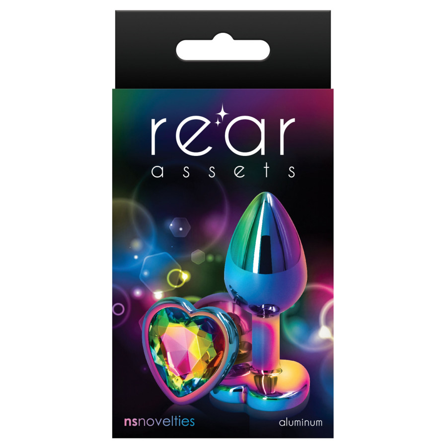 Bijou anal Heart Rainbow S 6 x 2.7cm