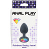 Plug Bijou Rainbow  S 6 x 2.8 cm