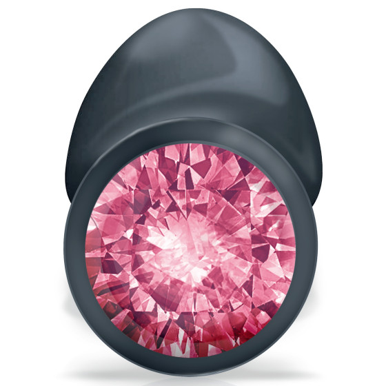 Plug Bijou Geisha Diamond 7 x 3.2 cm Rubis