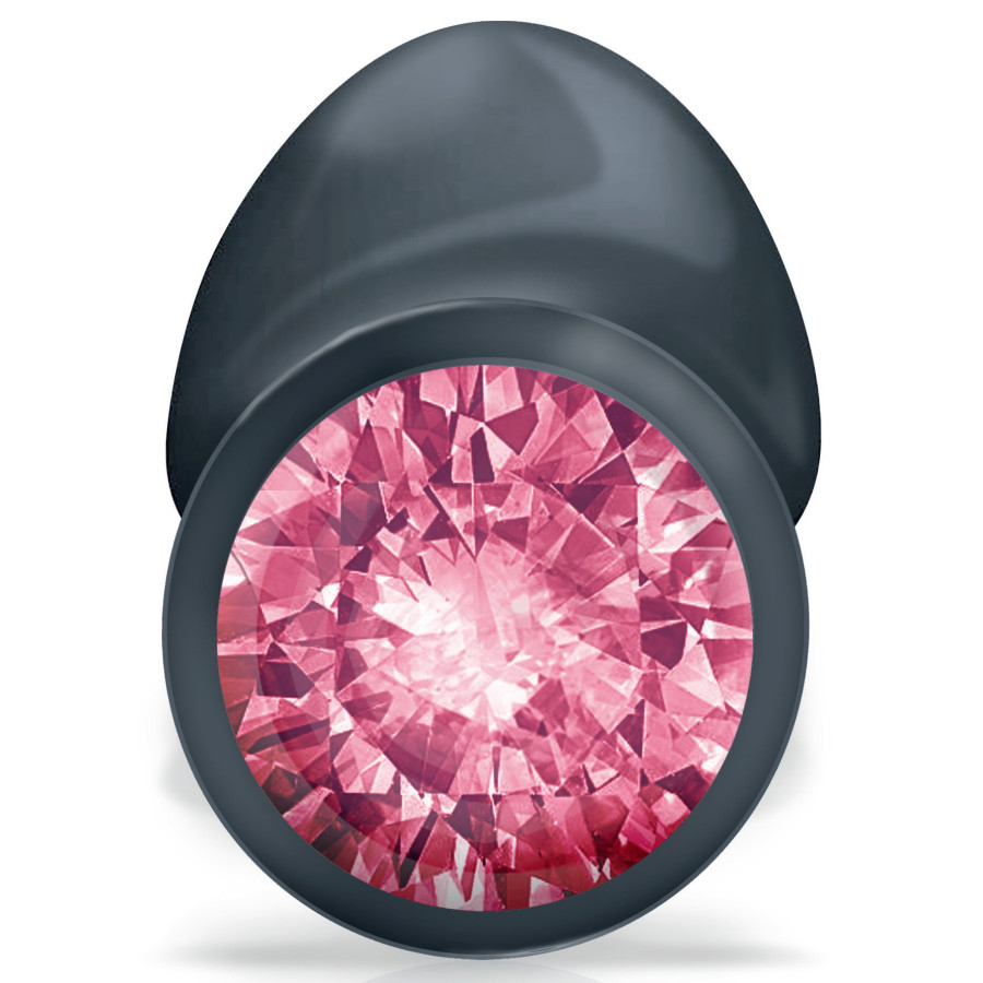 Plug Bijou Geisha Diamond 7 x 3.2 cm Rubis
