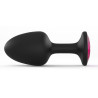 Plug Bijou Geisha Diamond 7 x 3.2 cm Rubis
