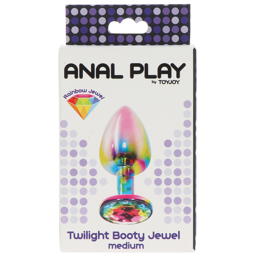 Bijou anal Twilight Rainbow M 7 x 3.5cm