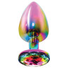 Bijou anal Twilight Rainbow M 8.5 x 4cm