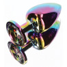 Bijou anal Twilight Rainbow M 8.5 x 4cm