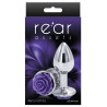Plug Bijou Rear S 6 x 2.7cm Argenté-Violet