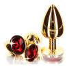 Plug bijou anal Jewel Taboom 8 x 4cm