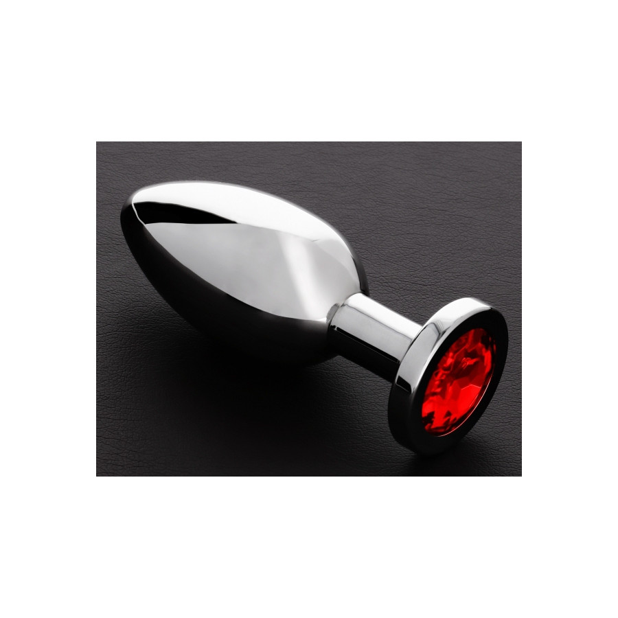 Plug bijou anal Butty L 9 x 3.8cm Rouge Plug bijou anal Butty L 9 x 3.8cm Rouge