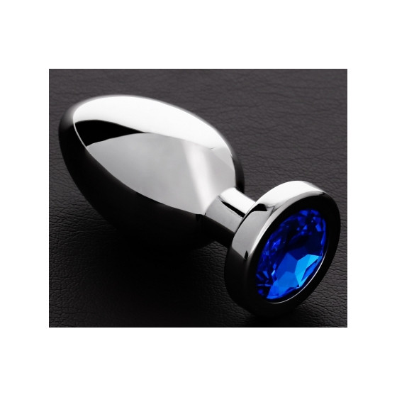 Plug bijou anal Butty S 5 x 2.5cm Bleu