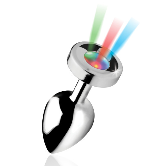 Plug bijou lumineux 9.5 x 4 cm