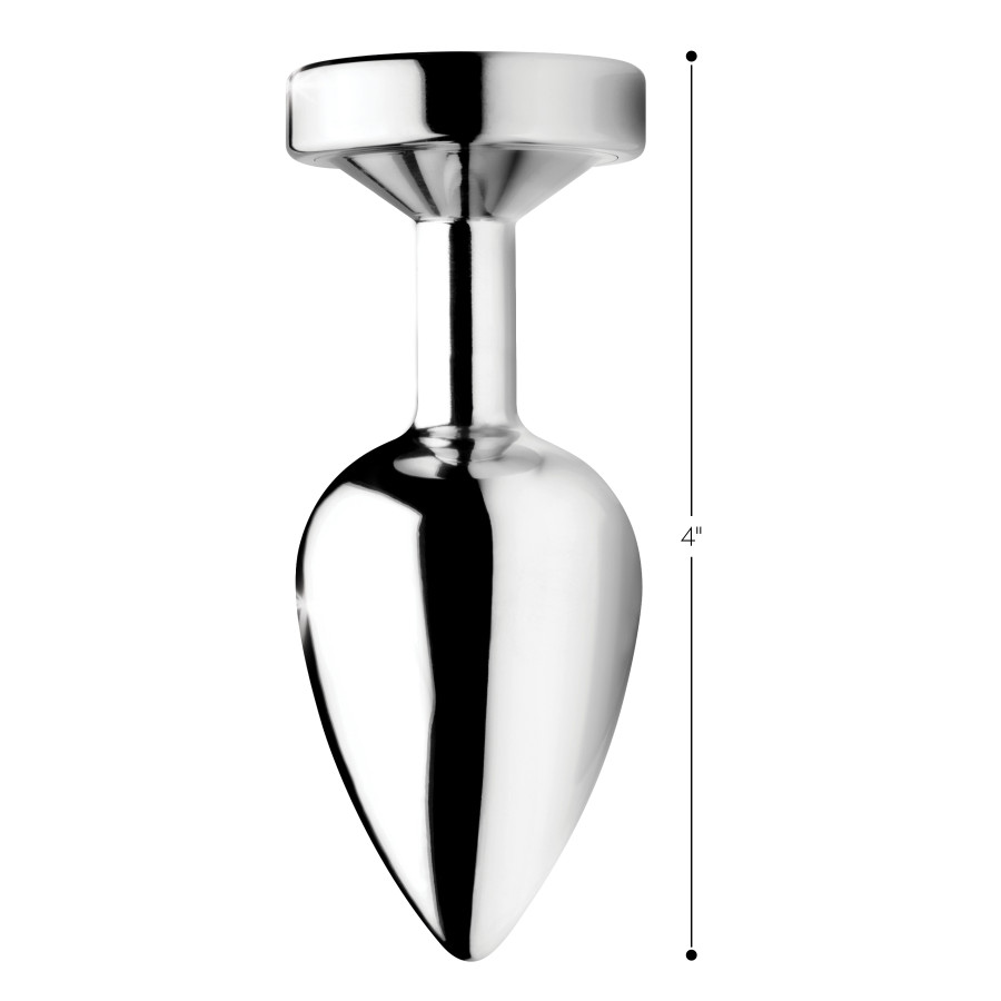 Plug bijou lumineux 9.5 x 4 cm