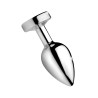 Plug bijou lumineux 8 x 3.4 cm