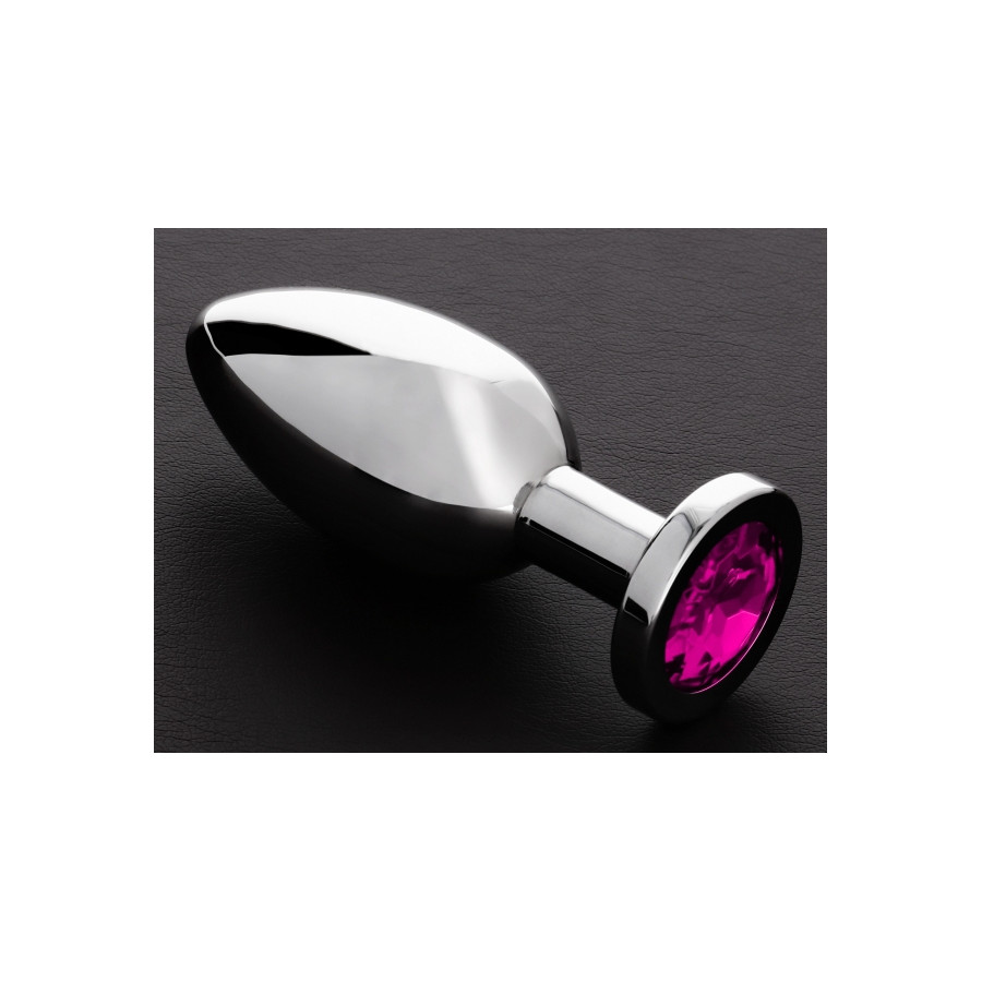 Plug bijou anal Butty L 9 x 3.8cm Rose Plug bijou anal Butty L 9 x 3.8cm Rose