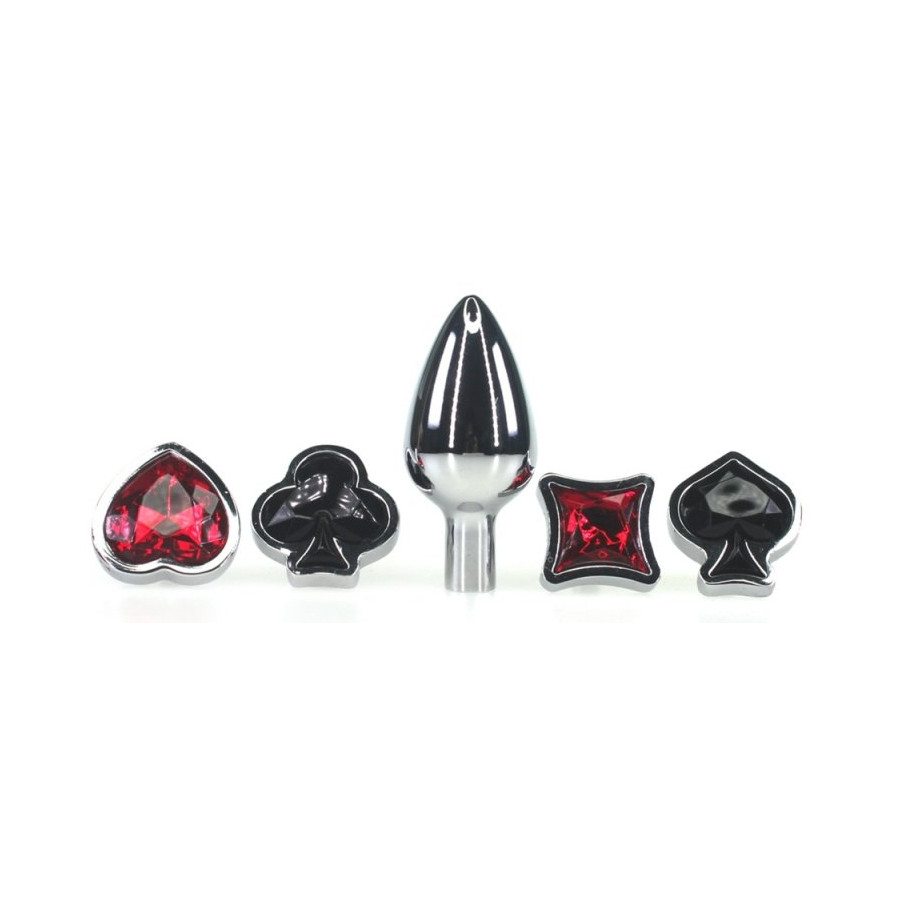 Plug Bijou Poker Up 6 x 2.7cm