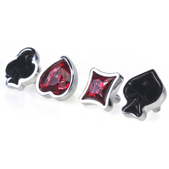 Plug Bijou Poker Up 6 x 2.7cm