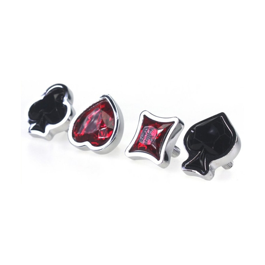 Plug Bijou Poker Up 6 x 2.7cm